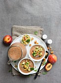 Nectarine gazpacho