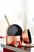 Copper pots and pans by Weyersberg