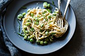 Spring vegetable pasta