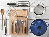 Kitchen utensils for making vegetable dishes