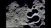 Apollo 8 lunar surface views from orbit