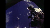 Apollo 9 Lunar Module's first flight