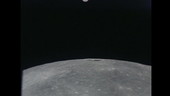 Apollo 10 high lunar orbit view