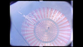 Apollo 15 parachute deployment