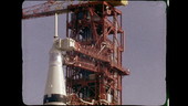 Saturn V on the pad