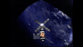 Skylab Seen in Earth orbit
