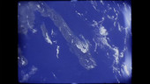 Earth views from onboard Skylab