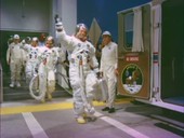 Apollo 11 crew leave for launch pad