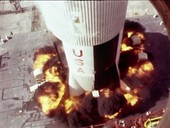 Apollo 11 Saturn V launch close-up, 1969