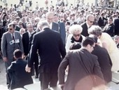 Spectators waiting for Apollo 11 launch