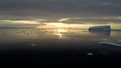 Tabular icebergs, Antarctica
