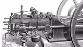 Otto gas engine, 19th century
