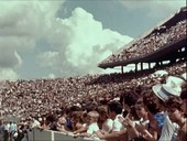 Rice Stadium crowds and Presidential visit to Houston, 1962