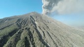 Volcano erupting, Sakurajima