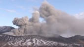 Volcanic ash, Mt Aso, Japan