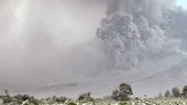 Volcanic ash from Sinabung volcano