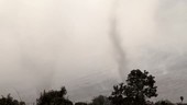 Volcanic whirlwind, Sinabung volcano