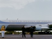 Air Force One departing from Cape Canaveral, 1963
