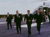 President Kennedy departing Cape Canaveral, 1963