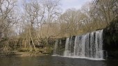 Pontneddfechan waterfall