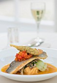Sea Bass with Water Melon Curry