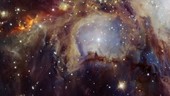 Infrared view of Orion Nebula