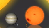 Proxima b planet size comparison