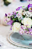 Romantic flower arrangement