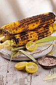 Indian Street Food: Grilled corn
