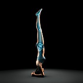 Yoga Headstand Pose, artwork