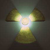 Radioactive Symbol, artwork