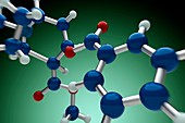 Cocaine Molecule, artwork