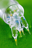 Glass ampoules of various trace elements
