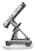 Foucault telescope, 19th century