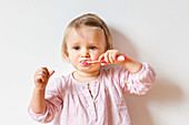 Dental hygiene of baby
