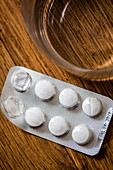 Paracetamol tablets blister pack
