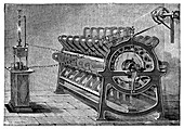 Electricity generator, 19th century