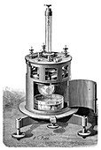 Thomson quadrant electrometer, 19th century
