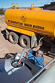 Navajo Nation water delivery, USA