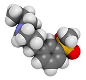 Pridopidine molecule, illustration