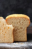 Homemade toast bread