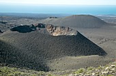 Volcanic landscape, Lanzarote, Canary Islands