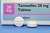Tamoxifen breast cancer drug