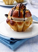 Brioche ice cream