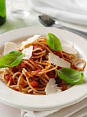 Wholewheat pasta with Napolitana sauce