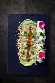 Ceviche with gilthead seabream