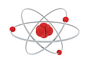 Nucleus and atoms