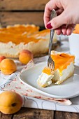 Mandarin cream cake