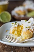 Citrus muffins with coconut