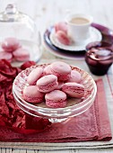 Rote-Bete-Macarons